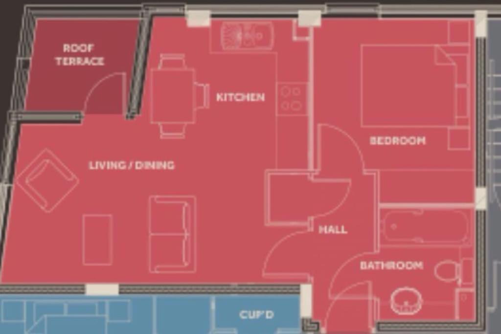 Luxury Modern Apt With Parking On Leigh Broadway Lejlighed Eksteriør billede